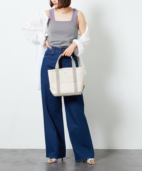 セール】【限定展開】ミラノリブ スクエアネック カップ付