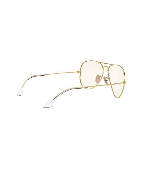 Ray-Ban(レイバン)の「Ray-Ban レイバン サングラス AVIATOR CLEAR EVOLVE 0RB302555001/5F(調光レンズ)(サングラス・メンズ・ゴールド・55)」の5枚目の写真