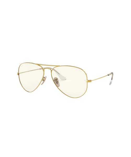 Ray-Ban(レイバン)の「Ray-Ban レイバン サングラス AVIATOR CLEAR EVOLVE 0RB302555001/5F(調光レンズ)(サングラス・メンズ・ゴールド・55)」の10枚目の写真