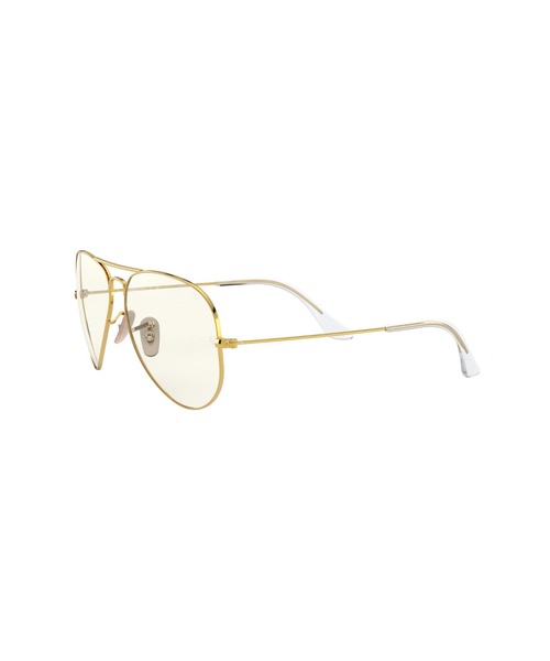 Ray-Ban(レイバン)の「Ray-Ban レイバン サングラス AVIATOR CLEAR EVOLVE 0RB302555001/5F(調光レンズ)(サングラス・メンズ・ゴールド・55)」の11枚目の写真