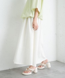 KBF | フクレジャガードタックフレアスカート(スカート)