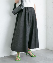 KBF | フクレジャガードタックフレアスカート(スカート)