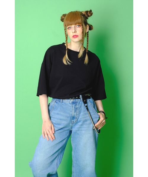 an meets zakka(アンミツザッカ)の「an meets zakka ピラミッドスタッズレザーウォレットチェーン(ウォレットチェーン・メンズ・A・ONE SIZE)」の3枚目の写真