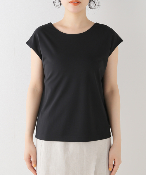セール】ノースリーブ 2Wayトップ（Tシャツ/カットソー）｜NOBLE