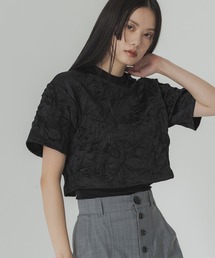 UNITED TOKYO | キャッチワッシャークロップドTシャツ-ウォッシャブル-(Tシャツ/カットソー)