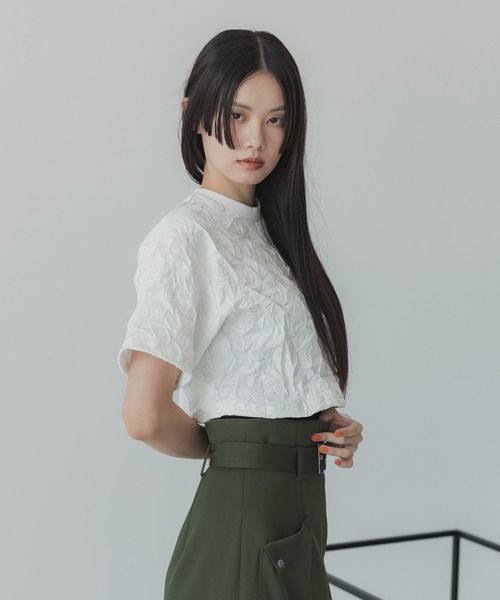 UNITED TOKYO - キャッチワッシャークロップドTシャツ　UNITED TOKYO UNITED TOKYO（ユナイテッドトウキョウ）の「キャッチワッシャー