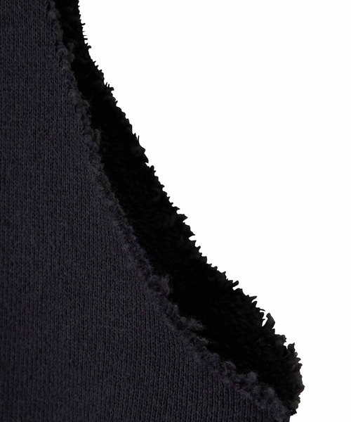 X-girl（エックスガール）の「X-GIRL WORLD LOGO ZIP UP SWEAT VEST（パーカー・レディース・アッシュ/チャコール/ブラウン・M/S）」の4枚目の写真