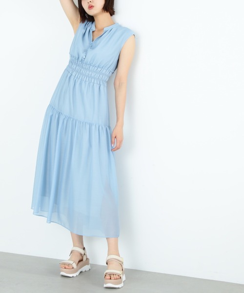 JILL BY JILLSTUART シアーティアードワンピース JILL by JILL STUART（ジルバイジルスチュアート）の「◇シアー