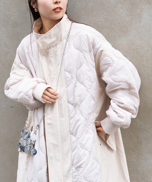 良品★CIAOPANIC TYPY★ETSINTA切り替えマキシミリタリーコート CIAOPANIC TYPY｜【etsinta/エシンタ】切替マキシミリタリーコート