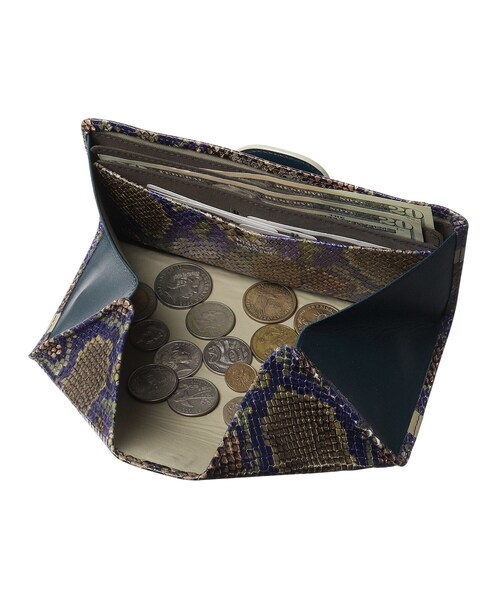 HIROKO HAYASHI（ヒロコハヤシ）の「◆ANANAS(アナナス)長財布ミニ（財布・レディース・パープル系5・00）」の12枚目の写真