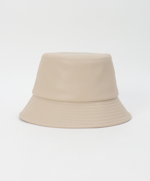 ikka(イッカ)の「PUバケットハット(ハット・レディース・ブラック/オフホワイト・FREE)」の6枚目の写真