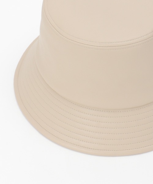 ikka(イッカ)の「PUバケットハット(ハット・レディース・ブラック/オフホワイト・FREE)」の7枚目の写真