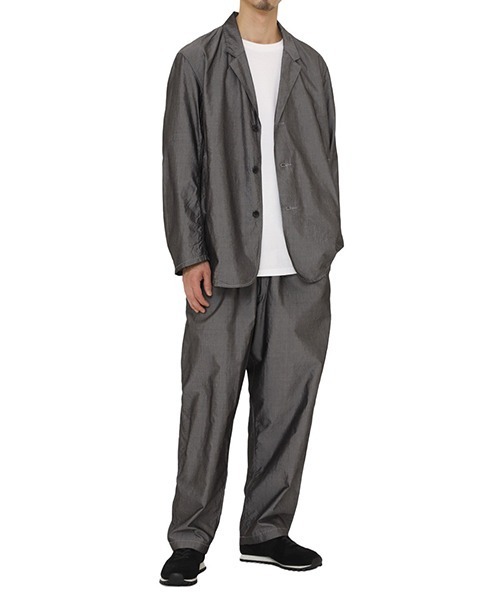 GOLD（ゴールド）の「東洋エンタープライズ GOLD / ゴールド：COTTON/SILK CHAMBRAY TAILORED JACKET：23A-GL15255[MUS]（テーラードジャケット・メンズ・ネイビー/ブラック・L/M/S）」の12枚目の写真