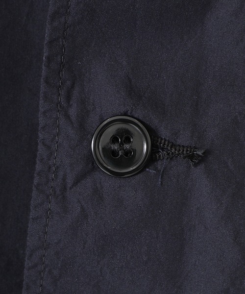 GOLD（ゴールド）の「東洋エンタープライズ GOLD / ゴールド：COTTON/SILK CHAMBRAY TAILORED JACKET：23A-GL15255[MUS]（テーラードジャケット・メンズ・ネイビー/ブラック・L/M/S）」の14枚目の写真