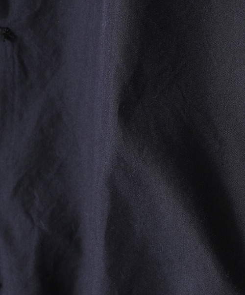 GOLD（ゴールド）の「東洋エンタープライズ GOLD / ゴールド：COTTON/SILK CHAMBRAY TAILORED JACKET：23A-GL15255[MUS]（テーラードジャケット・メンズ・ネイビー/ブラック・L/M/S）」の16枚目の写真