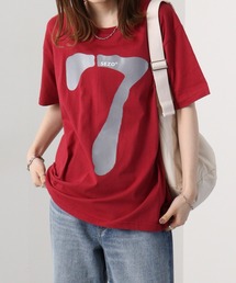 ABETTOR SELECT 韓国ファッション SEZOブランド NO.7モチーフロゴ 半袖Ｔシャツ