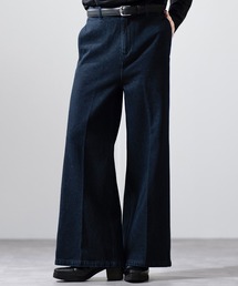 CLEL（クレイル）の「【CLEL】Vintage Design Flare Denim Pants  ヴィンテージデザイン フレアデニムパンツ（デニムパンツ）」