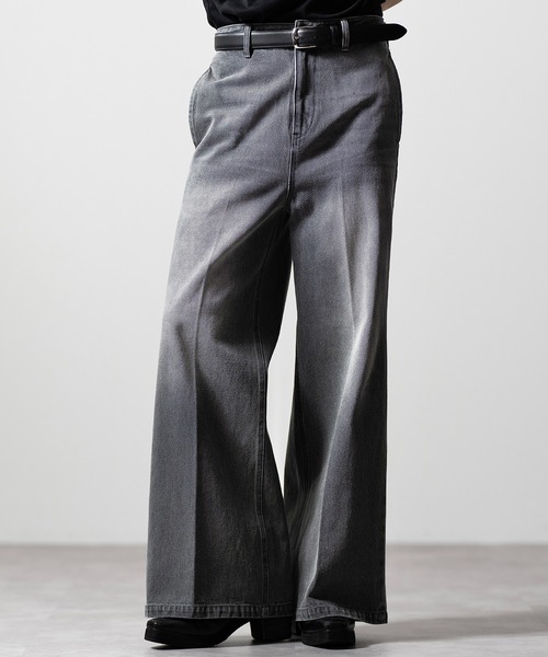 パンツ YIKAI LABORATORY inn3er radiance YIKAI LABORATORY】inn3er radiance denim / 【イカイラボラトリー