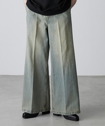 CLEL（クレイル）の「【CLEL】Vintage Design Flare Denim Pants  ヴィンテージデザイン フレアデニムパンツ（デニムパンツ）」