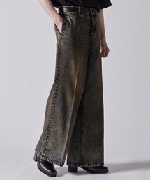 CLEL（クレイル）の「【CLEL】Vintage Design Flare Denim Pants  ヴィンテージデザイン フレアデニムパンツ（デニムパンツ）」