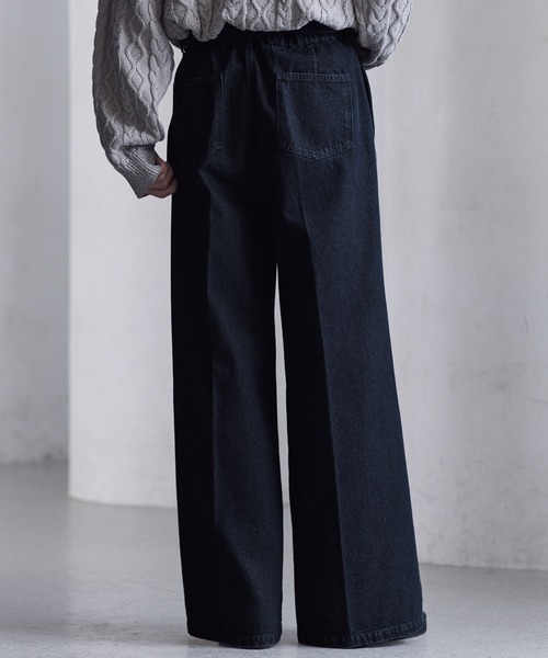 セール】【CLEL】Vintage Design Flare Denim Pants /ヴィンテージ