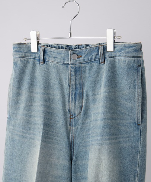 美品 ESNTL LAB カーゴフレア デニムパンツ w30 送料無料 ESNTL LAB フレアパンツ 美品 ESNTL LAB カーゴフレア デニムパンツ