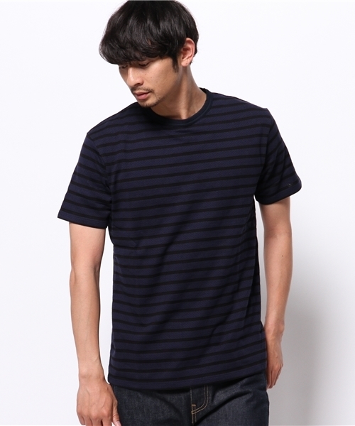 EDIFICE(エディフィス)の「◇メッシュボーダーC/N S/S(Tシャツ/カットソー・メンズ・その他9/マルチ・46/44/48)」の13枚目の写真