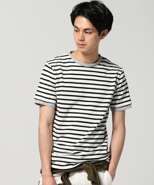 EDIFICE(エディフィス)の「◇メッシュボーダーC/N S/S(Tシャツ/カットソー・メンズ・その他9/マルチ・46/44/48)」の15枚目の写真