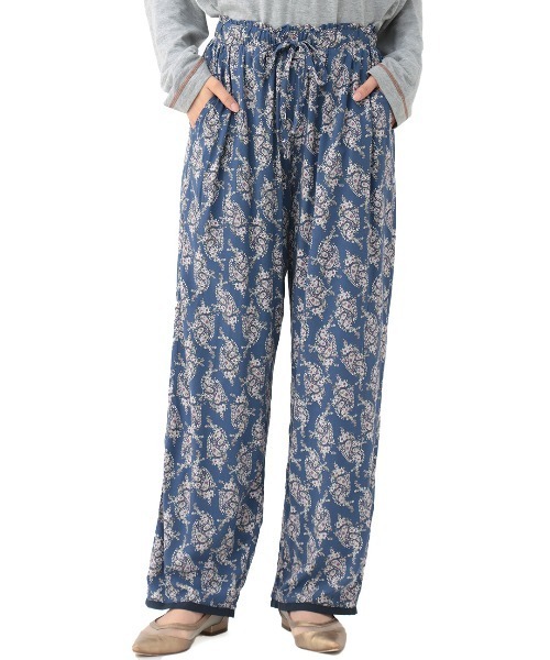 チチカカ（チチカカ）の「ペイズリープリントパンツ（その他パンツ・レディース・グリーン/ブルー/ネイビー・FREE）」の11枚目の写真