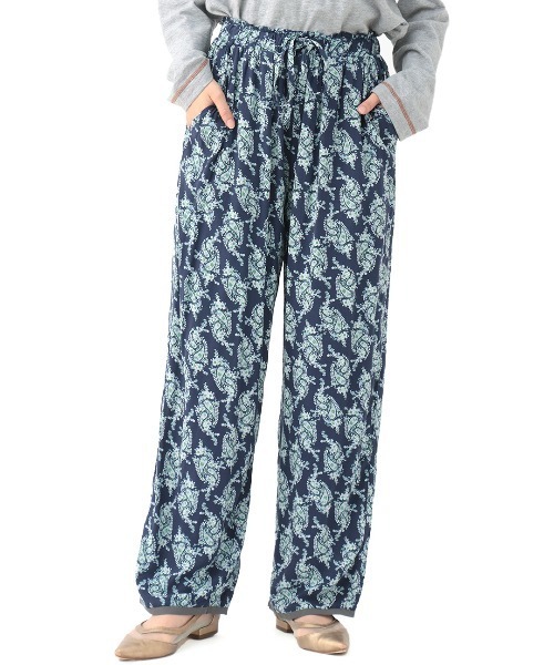 チチカカ（チチカカ）の「ペイズリープリントパンツ（その他パンツ・レディース・グリーン/ブルー/ネイビー・FREE）」の15枚目の写真