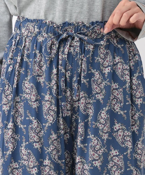 チチカカ（チチカカ）の「ペイズリープリントパンツ（その他パンツ・レディース・グリーン/ブルー/ネイビー・FREE）」の5枚目の写真