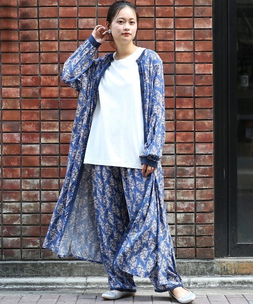 チチカカ（チチカカ）の「ペイズリープリントパンツ（その他パンツ・レディース・グリーン/ブルー/ネイビー・FREE）」の13枚目の写真