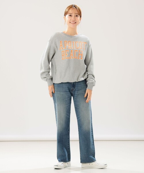 GO TO HOLLYWOOD(ゴートゥーハリウッド)の「GO TO HOLLYWOOD × B:MING by BEAMS / 別注 ロゴ スウェット(スウェット・レディース・ネイビー/グレー/ブラウン系その他3・ONE SIZE)」の5枚目の写真