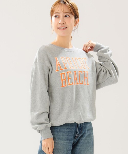 GO TO HOLLYWOOD(ゴートゥーハリウッド)の「GO TO HOLLYWOOD × B:MING by BEAMS / 別注 ロゴ スウェット(スウェット・レディース・ネイビー/グレー/ブラウン系その他3・ONE SIZE)」の6枚目の写真
