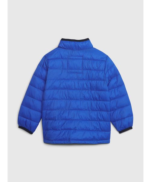 GAP（ギャップ）の「プリマロフト(R)ライトウェイト パファージャケット (幼児)（ダウンジャケット/コート・キッズ・ブルー・5 YRS/2 YRS/3 YRS/18-24M/4 YRS/12-18M）」の2枚目の写真