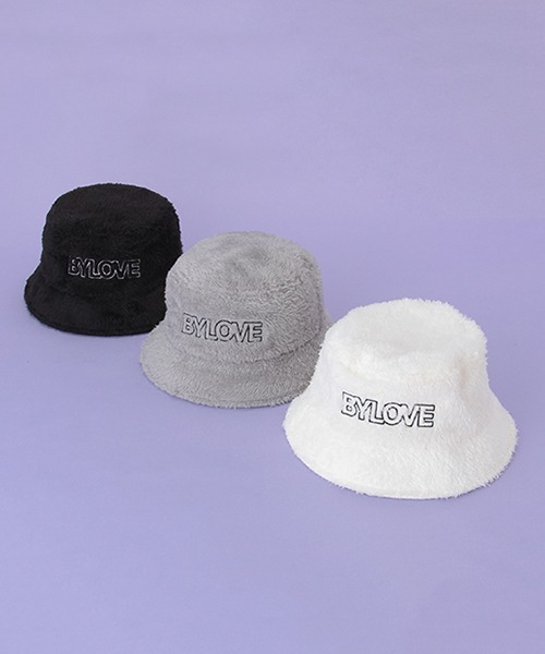 by LOVEiT(バイラビット)の「ボアバケットハット(キャップ・キッズ・アイボリー/ブラック/グレー・L/M)」の14枚目の写真