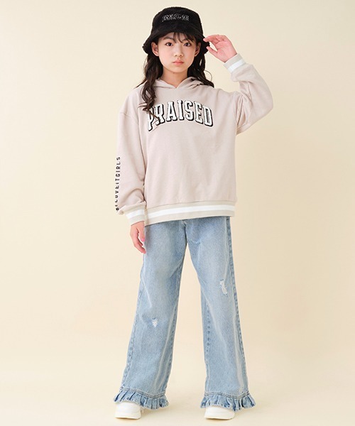 by LOVEiT(バイラビット)の「ボアバケットハット(キャップ・キッズ・アイボリー/ブラック/グレー・L/M)」の5枚目の写真
