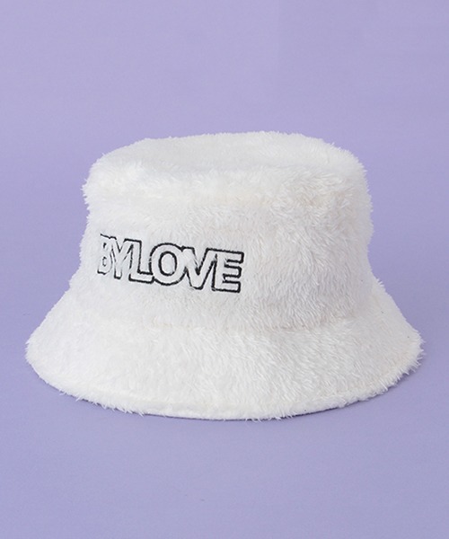 by LOVEiT(バイラビット)の「ボアバケットハット(キャップ・キッズ・アイボリー/ブラック/グレー・L/M)」の7枚目の写真