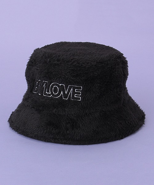 by LOVEiT(バイラビット)の「ボアバケットハット(キャップ・キッズ・アイボリー/ブラック/グレー・L/M)」の8枚目の写真