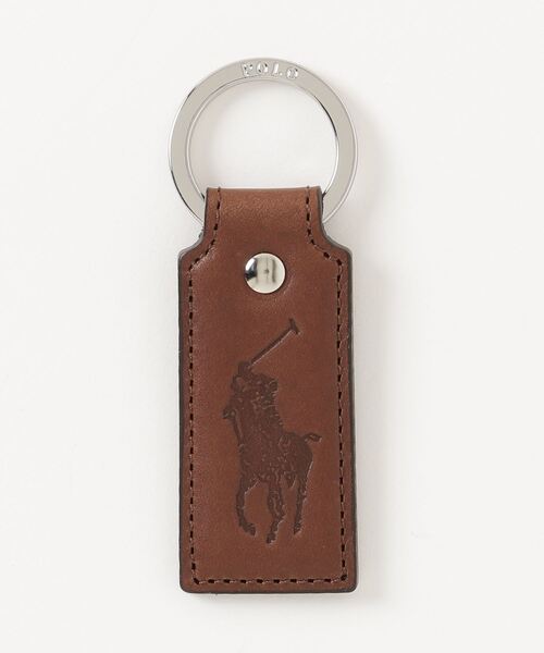 POLO ラルフローレン キーケース キーホルダー 新品 未使用品 POLO RALPH LAUREN キーケース オイルスムースレザー