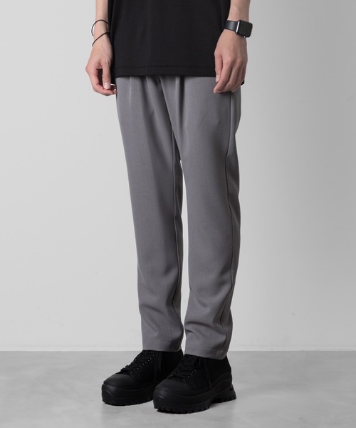 ATTACHMENT（アタッチメント）の「【 直営店・ZOZOTOWN限定 】PEライトトロ ワンタックイージーパンツ/PE LIGHT TROPICAL 1TUCK EASY TROUSERS（スラックス・メンズ・ネイビー/ブラック/ブルーグレー・3/2/1/4）」の19枚目の写真