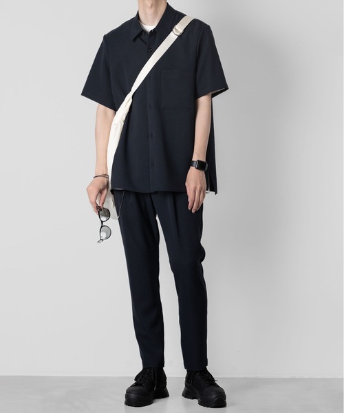 ATTACHMENT（アタッチメント）の「【 直営店・ZOZOTOWN限定 】PEライトトロ ワンタックイージーパンツ/PE LIGHT TROPICAL 1TUCK EASY TROUSERS（スラックス・メンズ・ネイビー/ブラック/ブルーグレー・3/2/1/4）」の16枚目の写真