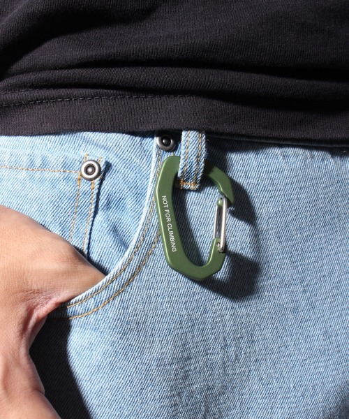 THE NORTH FACE(ザノースフェイス)の「【THE NORTH FACE/ザノースフェイス】TNF Logo Carabiner/ハーフドームロゴ カラビナ(キーホルダー・メンズ・ブラック/ブルー/グレー/オレンジ/グリーン/レッド・FREE)」の10枚目の写真