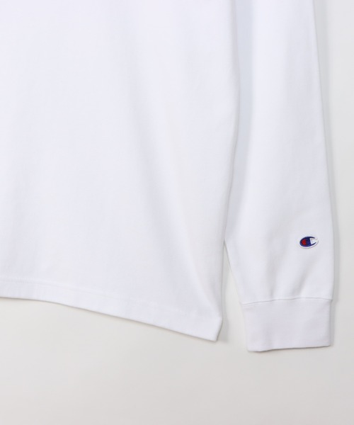 Champion(チャンピオン)の「【Champion/チャンピオン】メンズ ベーシック タートルネックロングスリーブTシャツ(Tシャツ/カットソー・メンズ・オフホワイト/ブラック/オリーブ/チャコール/マルーン/ネイビー・SMALL/LARGE/X-LARGE/MEDIUM)」の10枚目の写真
