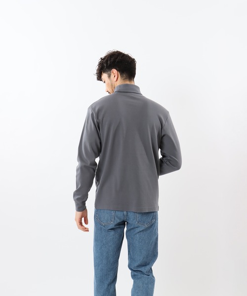 Champion(チャンピオン)の「【Champion/チャンピオン】メンズ ベーシック タートルネックロングスリーブTシャツ(Tシャツ/カットソー・メンズ・オフホワイト/ブラック/オリーブ/チャコール/マルーン/ネイビー・SMALL/LARGE/X-LARGE/MEDIUM)」の18枚目の写真
