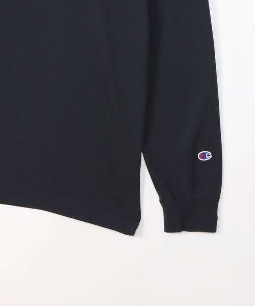 Champion(チャンピオン)の「【Champion/チャンピオン】メンズ ベーシック タートルネックロングスリーブTシャツ(Tシャツ/カットソー・メンズ・オフホワイト/ブラック/オリーブ/チャコール/マルーン/ネイビー・SMALL/LARGE/X-LARGE/MEDIUM)」の15枚目の写真