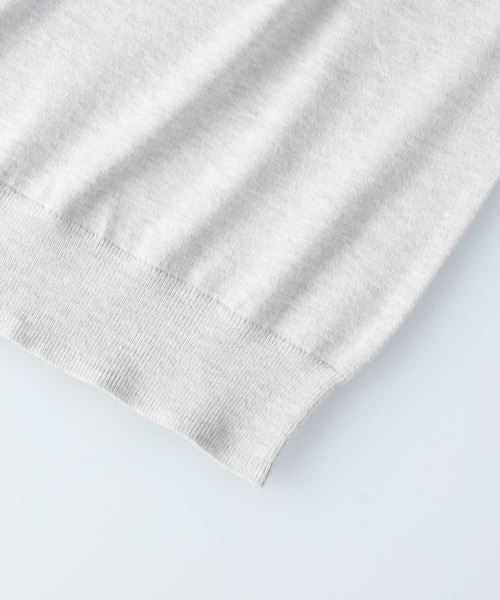 BACK NUMBER(バックナンバー)の「【BACK NUMBER】【エクストラサーモ】ハイゲージモックネックニット(ニット/セーター・メンズ・グレー/オフホワイト/ブラック・M/L/XL)」の11枚目の写真