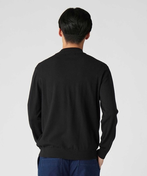 BACK NUMBER(バックナンバー)の「【BACK NUMBER】【エクストラサーモ】ハイゲージモックネックニット(ニット/セーター・メンズ・グレー/オフホワイト/ブラック・M/L/XL)」の18枚目の写真