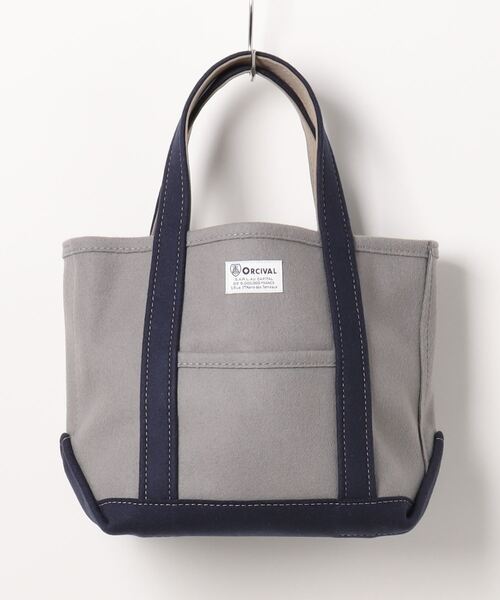 ORCIVAL（オーシバル）の「HEAVY MELTON TOTE BAG SMALL（トートバッグ・レディース・グレー系その他/ブラウン系その他/ベージュ系その他2/ブルー系その他/ベージュ系その他/ベージュ系その他3/グレー系その他2・FREE）」の3枚目の写真