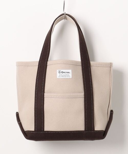 ORCIVAL（オーシバル）の「HEAVY MELTON TOTE BAG SMALL（トートバッグ・レディース・グレー系その他/ブラウン系その他/ベージュ系その他2/ブルー系その他/ベージュ系その他/ベージュ系その他3/グレー系その他2・FREE）」の6枚目の写真